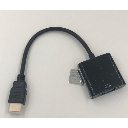 HDTV to VGA Adapter With Chipset Male to Female Video Coverter Connector Gold Plated 1080P for PC Laptop xbox/ps3 1Pcs