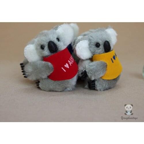 Plush Pendant Toys Koala Key chains Bag Stuffed Toy Small Gifts