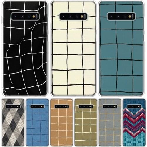 Hot Cloth Pattern Phone Case For Samsung Galaxy A50 A70 A30S A51 A71 A10 A20E A40 A90 A20S M30S A6 A7 A8 A9 Plus Coque