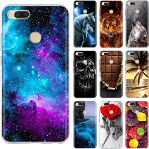 Painted Case For Xiaomi Mi A1 Mi 5X Case Silicone Soft TPU Back Cover For Xiaomi Mi A1 Mi 5X Phone Case Cover Capa Fundas Bumper