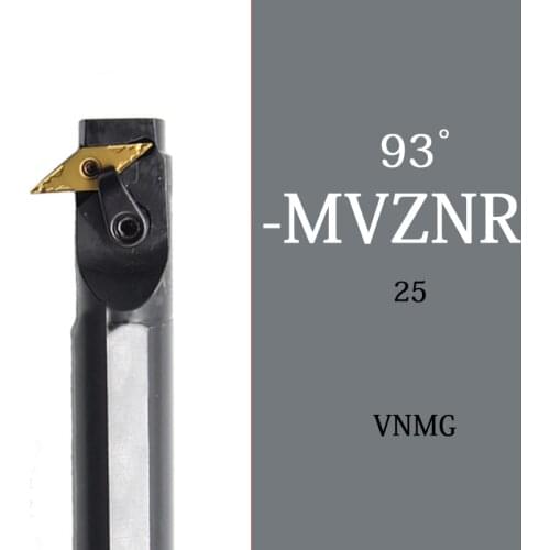S25S-MVZNR16 S25S MVZNR16 MVZNR CNC Lathe Cutting Inner Hole Turning Tool Holder For Carbide Inserts VNMG High Efficient Holder