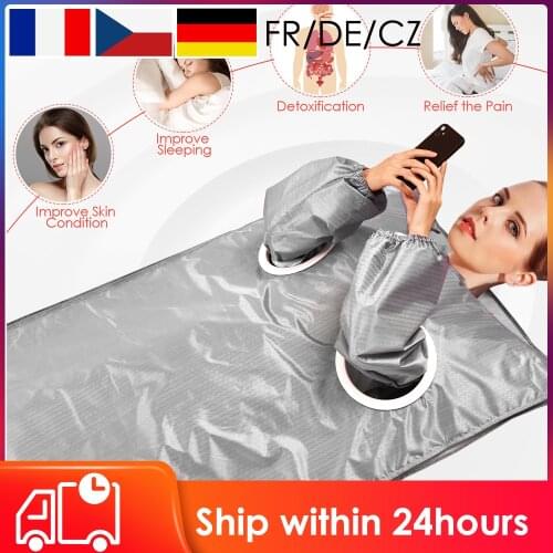 Household Far Infrared Hyperthermia Massage Steaming Sauna Blanket Space Steam Blanket For Weight Loss Cleaning And Slimming