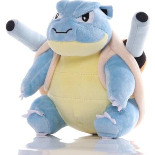 20cm TAKARA TOMY Pokemon Blastoise Plush Toys Doll Cute Blastoise Plush Soft Stuffed Animals Toys for Children Kids Gifts