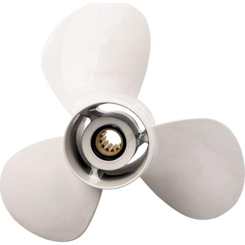 Boat Propeller For Yamaha Outboard Motor 11 1/8X 13-G 663-45945-02-EL Aluminium