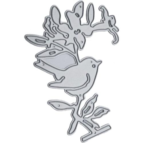 Cute Bird Metal Cutting Dies Stencil DIY Scrapbooking Album Paper Card Template Mold Embossing Decoration