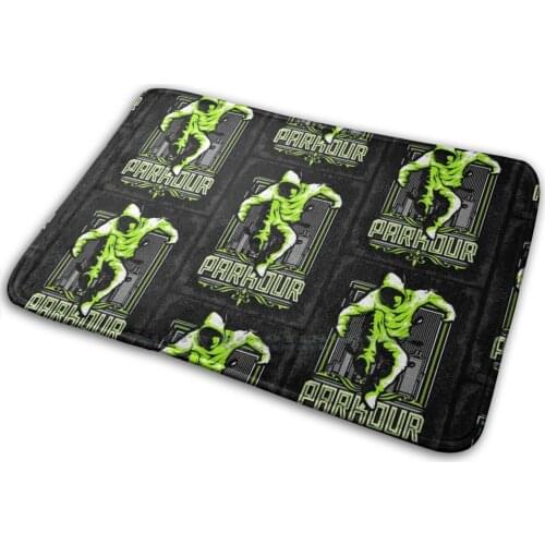 Parkour Mat Rug Carpet Anti-Slip Bedroom Entrance Door Mat Parkour Parkour Parkour Parkour Parcour Free Running Parkour Sport