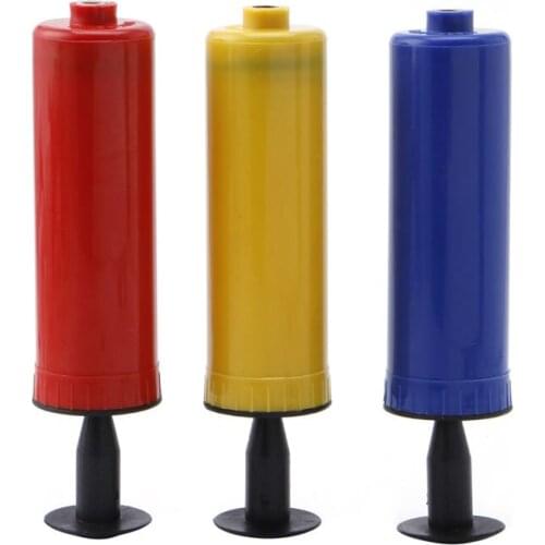 U2JB 1pc Portable Sports Ball Hand Air Pump Inflatable Inflator Football Basketball