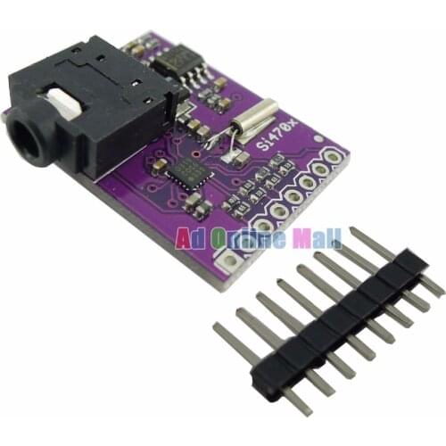 Si4703 FM Tuner Evaluation Board Radio Tuner Board