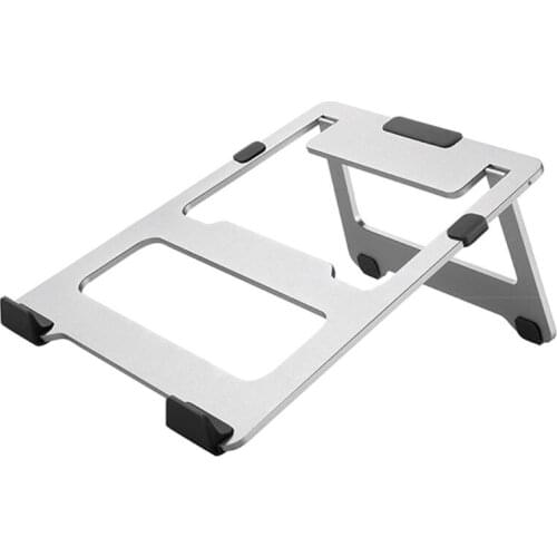 Aluminum Alloy Folding Laptop Stand Portable Notebook Computer Hollow Out Cooling Base Heat Dissipation Bracket Adjustable Holde