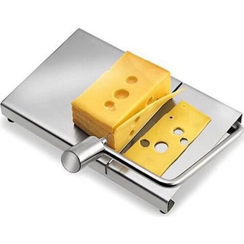 Stainless steel cheese slicer, steel wire cheese slicer, cheese knife, cake slicer, creative baking tool