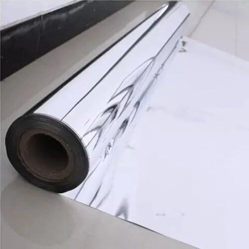 Super Bright 20m * 1.2m Double Face Silver Wedding Mirror Carpet Stage Aisle Runner Event Party Banquet Decoration