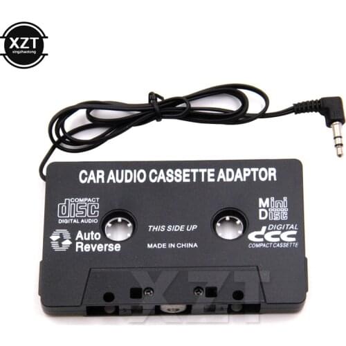 Universal Car Cassette Tape Adapter for MP3 CD DVD Player Black Cassette Car Audio