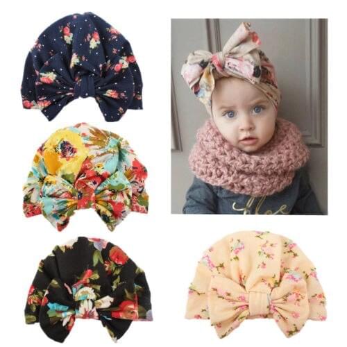 Wheat&Turtle Turban Hats For Babies