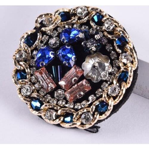 Shoes Dress Hat Accessories Fashion Rhinestones Crystal Shoe Clips Multi Color
