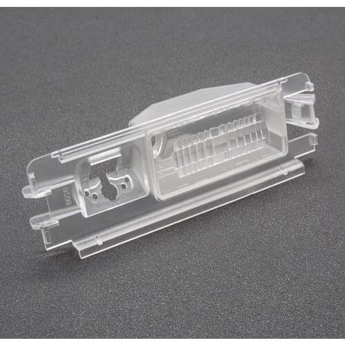 Car Rear View Camera Bracket License Plate Lights Housing For Renault Symbol II 2008~2012 Symbol III 3 Sedan 2013~2019