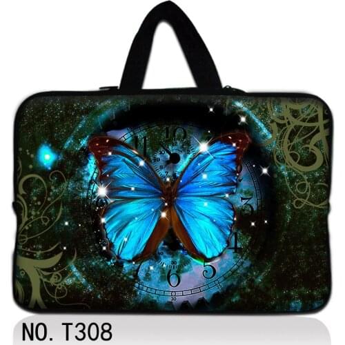 Butterfly Laptop Bag Notebook Sleeve Case For Macbook Air Pro 12 13.3 14 15.6 17 inch For 13 Xiaomi lenovo Dell Acer Tablet Bags