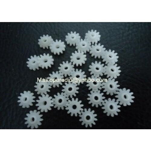Free shipping new Clarion gear White Plastic Gears 0.7*0.2CM for Car CD/DVD mechanism CD deck gear CD drive radio gear 100PCS/LO