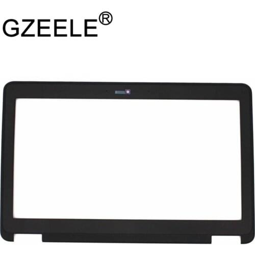 GZEELE New For Dell for Latitude E7240 Lcd Front Bezel Cover 04VCNC 0F0XP9 Screen Frame Cover Case Shell non-Touch