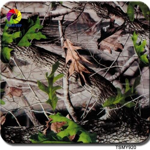 TSAUTOP Size 1m x 10m hydro dipping camo water transfer film aquaprint WDF920