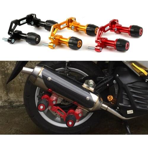 Motorcycle anti fall silencer Wheel Slider Crash Anti falling protector For YAMAHA X-MAX XMAX 300 XMAX 400 XMAX 250 125 XMAX300