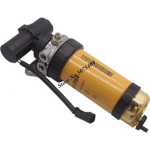 Original Fuel Filter Assembly With Electronic Pump 361-9554 Diesel Engine Fuel Water Separator 3615994 For CAT JCB