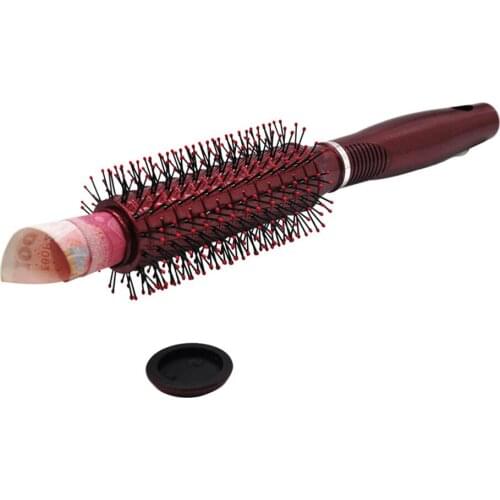 Hair Brush Stash Safe Diversion Secret Security Hidden Valuables Hollow Container Home Secret Compartment