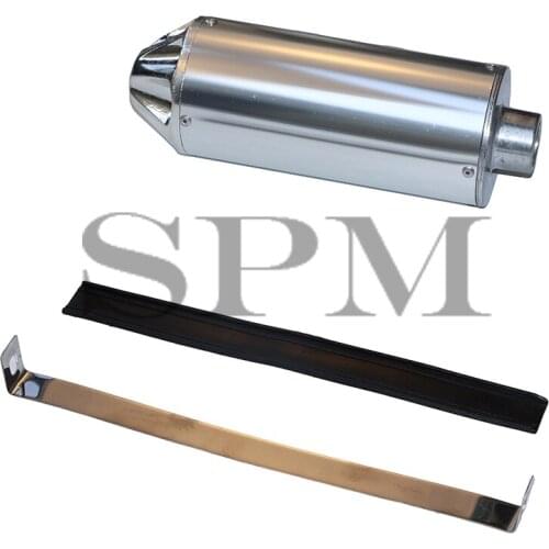 28mm Exhaust Muffler Pipe Clamp Pipe Escape for Moto 110 125cc 150cc PIT PRO Quad Bike Dirt ATV kayo BSE Scooter