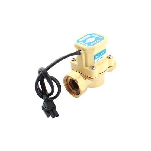 1/2PT 3/4PT M/F Water Flow Sensor Controller Switch 0.6Mpa 0.75-5L/min 120W