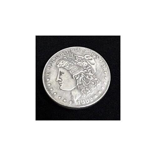 3pcs Copper Morgan Dollar(3.8cm) Magic Tricks Appearing Disappearing Coin Magie Close Up Accessories Gimmick Props