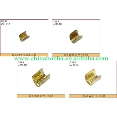 Freeshipping 200 pcs Car and motorcycle maintenance U - line and deduction copper copper wire nose and line terminal 454ABCD