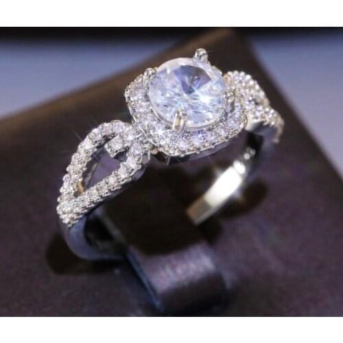 CAOSHI Classic Style Micro Paved Cubic Zirconia Ring for Wedding Engagement High Quality Womens Jewelry Daily Collocation Bulk