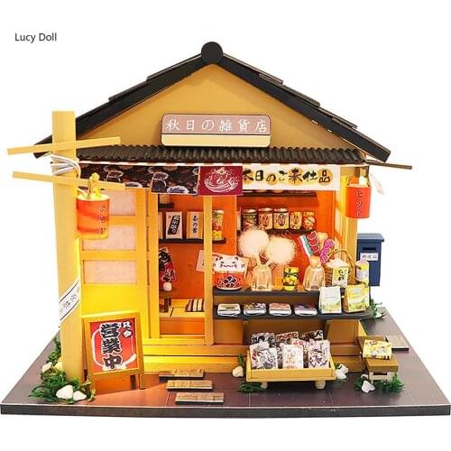 DIY DollHouse Wooden Doll Houses Cutebee Miniature Dollhouse Kit Toys for Children New Year Christmas Furniture Gift Casa Toy