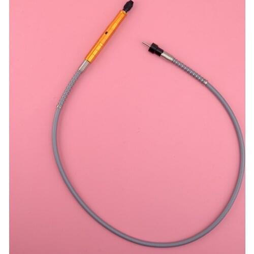 Gold 3.175mm Flexible Flex Shaft Adapter Attachment Power Drill Fit For Foredom Motors Grinder SR SRM SRB TX TXM TXB LX LM