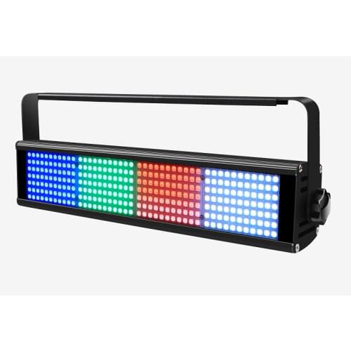 New arrive LED 4-segment RGB strobe light DMX control for dj disco party wedding stage effect light LED flash strobe light