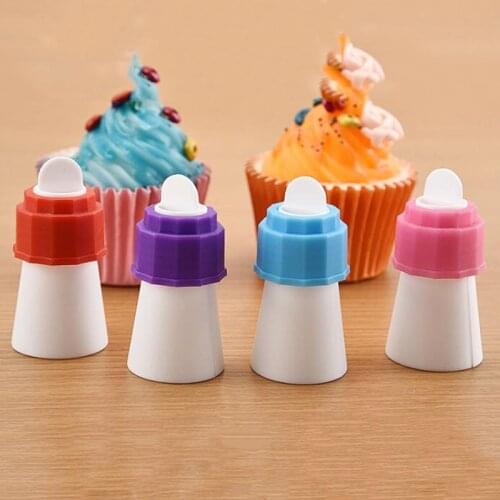 4Size Cake Decorating Tools Adapter Converter Couplers Icing Piping Nozzle Bag Bakeware Baking Pastry Accessories