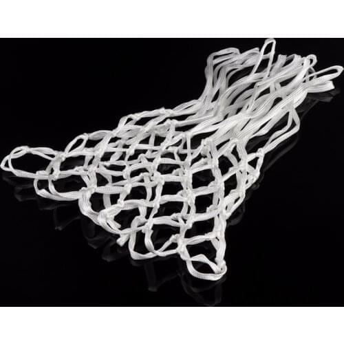 Deluxe Non Whip Replacement Basketball Net Durable Rugged Nylon Hoop Goal Rim Mesh