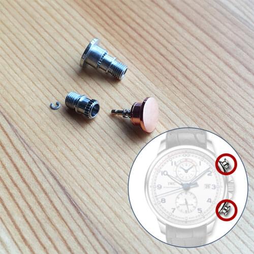Steel button pusher for IWC Portugieser 45.4mm automatic watch IW3902 parts tools