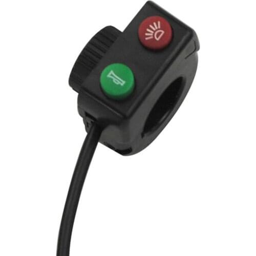 On Off Universal Fog Light Switch Auto Headlight Electric Easy Install Accessories Push Button Led Horn Motorcycle Part Signal