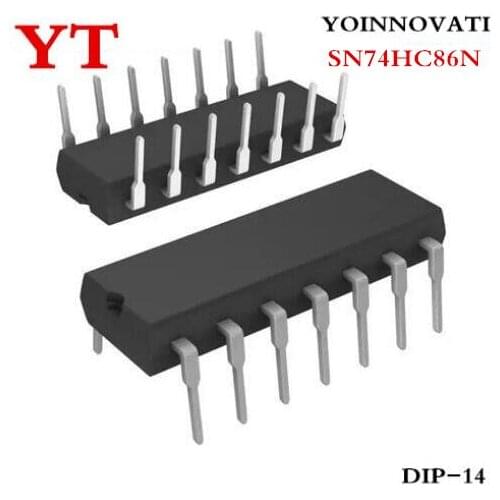 10pcs/lot SN74HC86N SN74HC86 74HC86 DIP14 IC Best quality