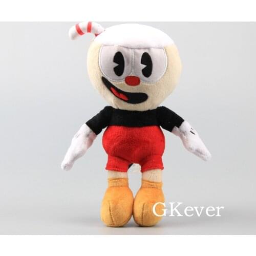 23 cm Adventure Game Cuphead Plush Toys Doll Peluche New Arrivals Anime Monsters Stuffed Animals Toys Baby Kids Birthday Gift