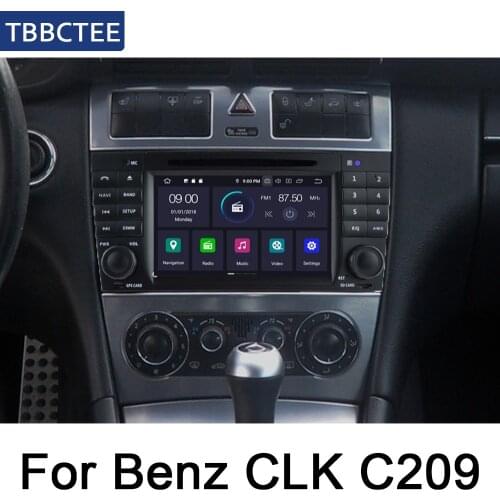 For Mercedes Benz CLK Class C209 A209 2000~2010 NGT Car Android GPS Naviation Multimedia system Bluetooth Radio WIFI Amplifier