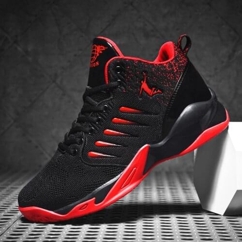 Men Basketball Shoes Unisex Couple Basketball Sports Shoes Summer Breathable High Quality Sneakers for Women Big Size 36-46
