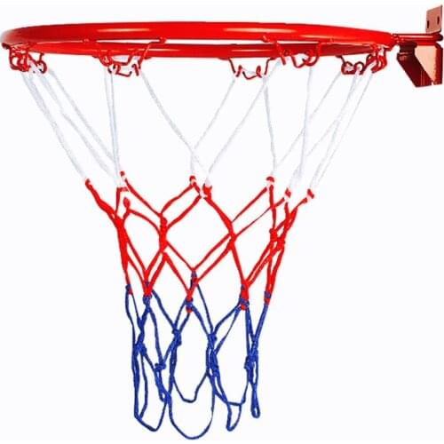 HOT Indoor Outdoor 32cm Wall Mounted Basketball Hoop Net Children Kids Sports Toy Mounted Goal Hoop Rim Net Sports Netting Toy