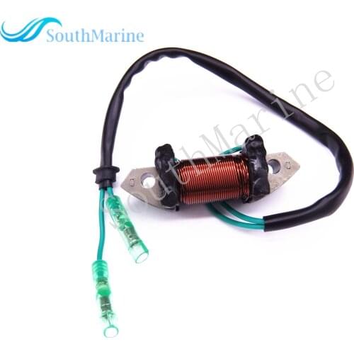 Boat Motor 61N-81313-09 Lighting Coil for Yamaha C 25HP 30HP 2-stroke Outboard Engine E25B E30H