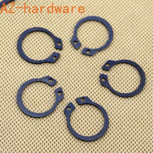 Manganese GB894-axis Card Outside Card Shaft with Card Ring Card Reed Elastic Ring Ring Card C-type Card Reed 3-75mm 65MN 5PCS