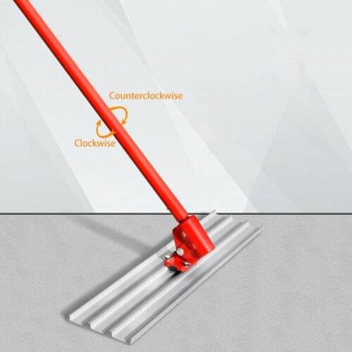 Concrete Leveling Machine Lengthened Manual Push-Pull Leveling Cement Road Leveling Machine Manganese Steel Trowel