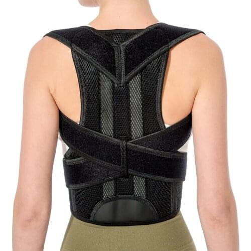 Medical High Quality Adjustable Posture To Support Back Pain Breathable Back Adult Orthosis Back Orthosis Spine Corrector