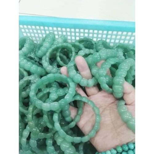 Natural Dongling jade hand string Boutique jewelry bracelet
