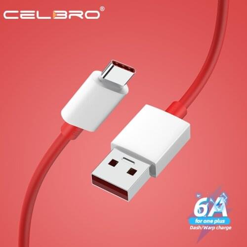 Original For OnePlus 8T Warp Charge Type-C Cable 6A Fast Charge for OnePlus Nord 8 7 6 5 7T 6T 5T One Plus Dash USB C Cable Cord