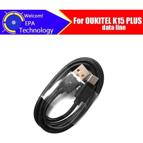 OUKITEL K15 PLUS Cable 100% Original Official Micro USB Charger Cable USB Data cable phone charger Data line For K15 PLUS Phone